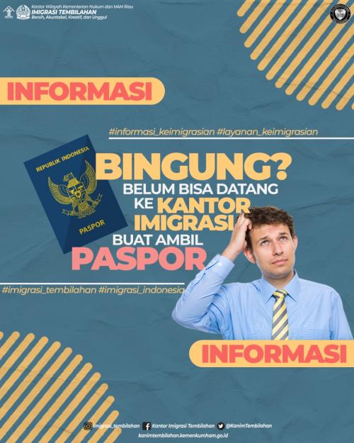 Persyaratan Pengambilan Paspor